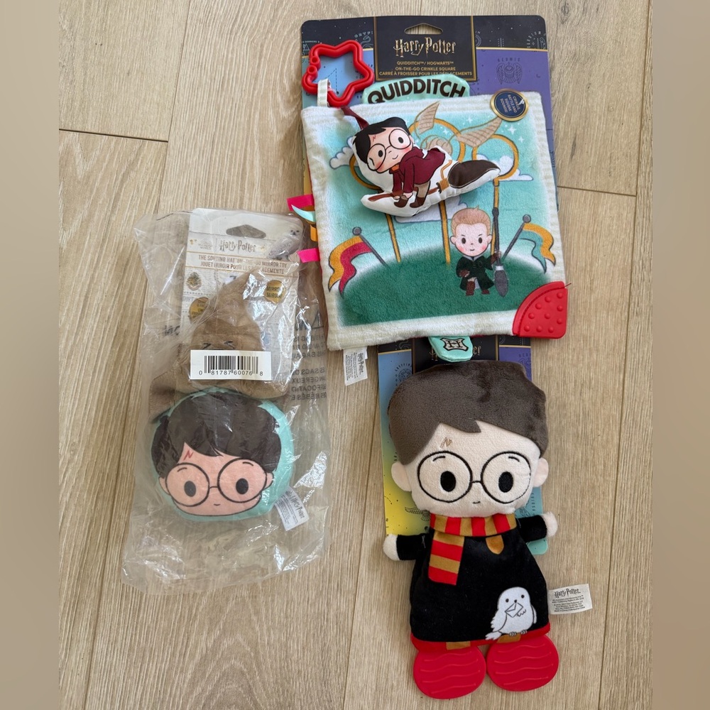 Harry Potter Plush Activity - Baby Toys (Brown, Black, Red)